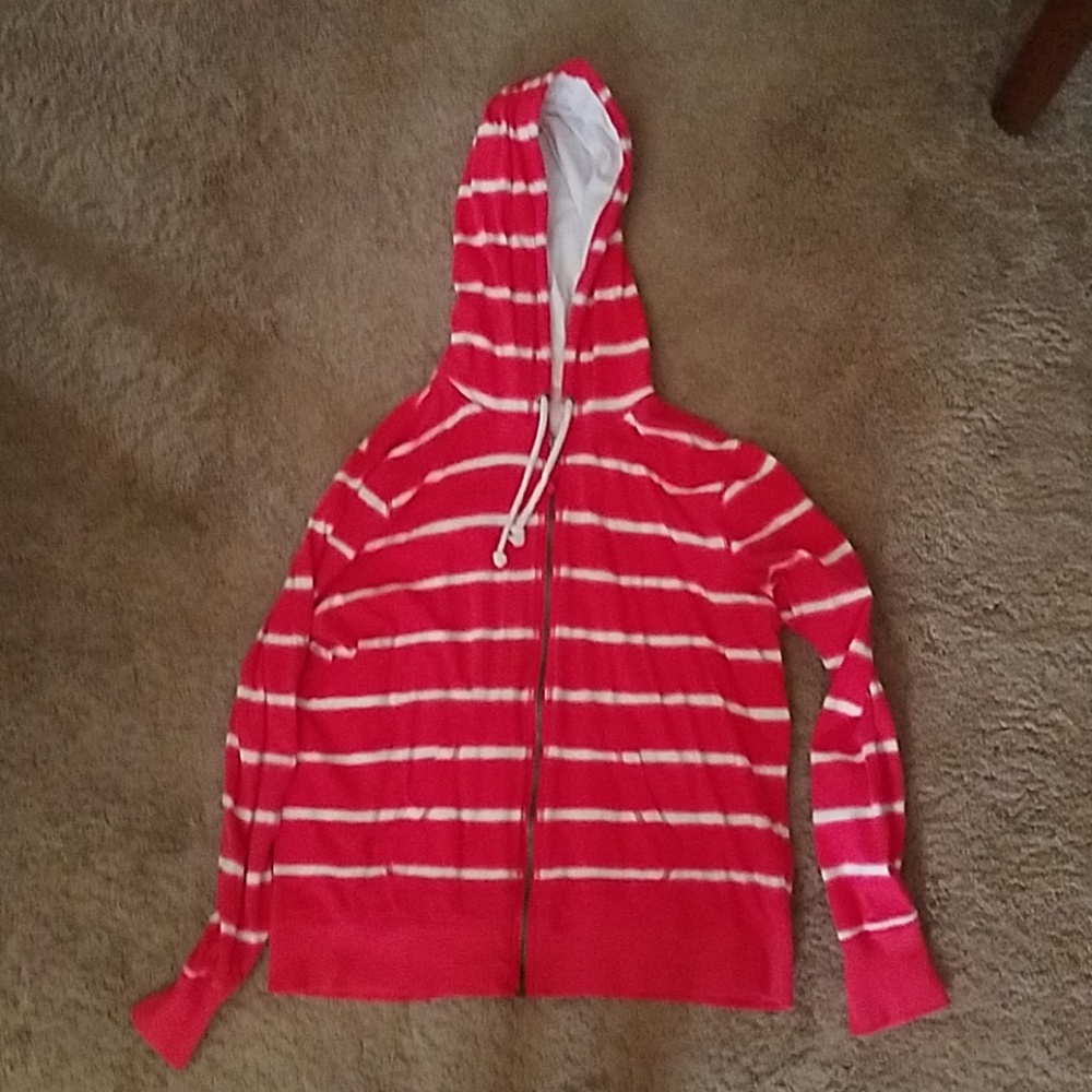 Zip up hoody sweatshirt